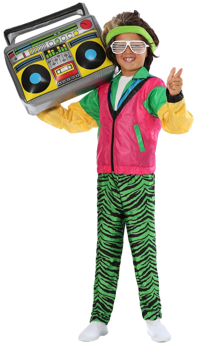 Boys 80s Jock Costume