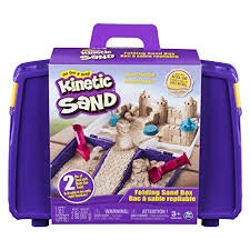 Folding Sand Box With Kinetic Sand