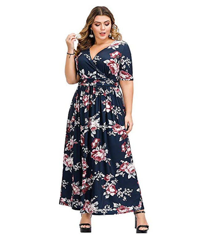 Love is Lovely Plus Size Wrap Dress