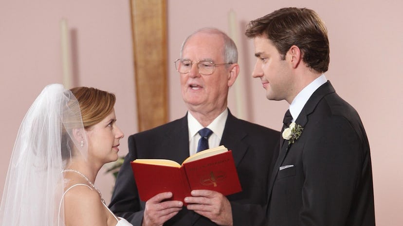 Jim and Pam wedding on 'The Office'
