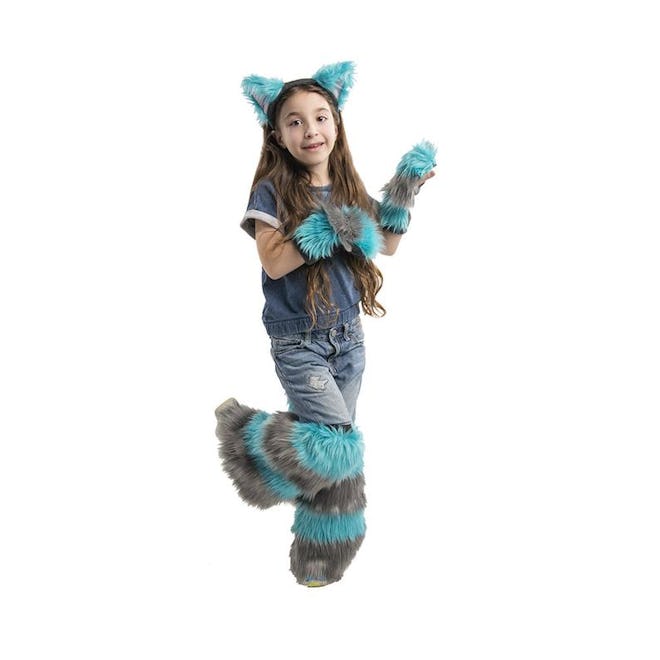Kids Size Cheshire Cat Costume Set