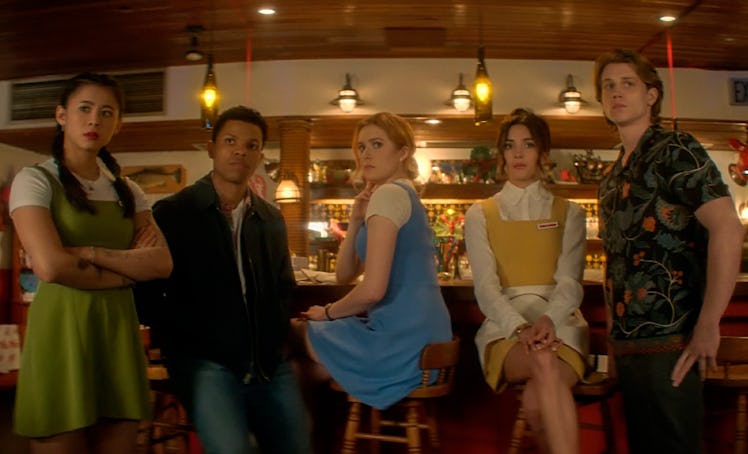 The cast of 'Nancy Drew' in the series premiere