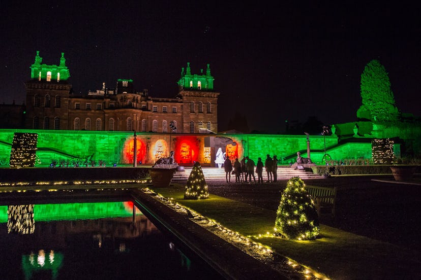 Blenheim Palace is a magical place to visit during Christmas