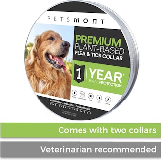 Petsmont Flea, Tick, and Mosquito Collar for Dogs (2-Pack)