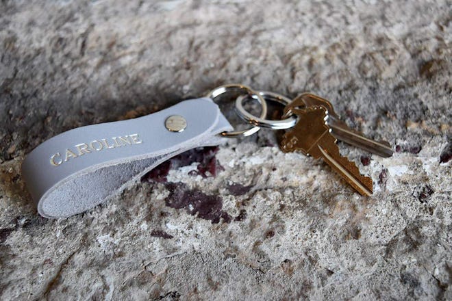 Personalized Custom Leather Keychain by Northwind Supply