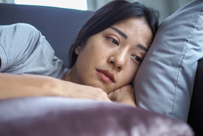 sad asian woman, infant loss remembrance day