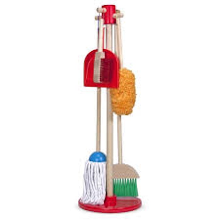 Let’s Play House! Dust! Sweep! Mop! Pretend Play Set