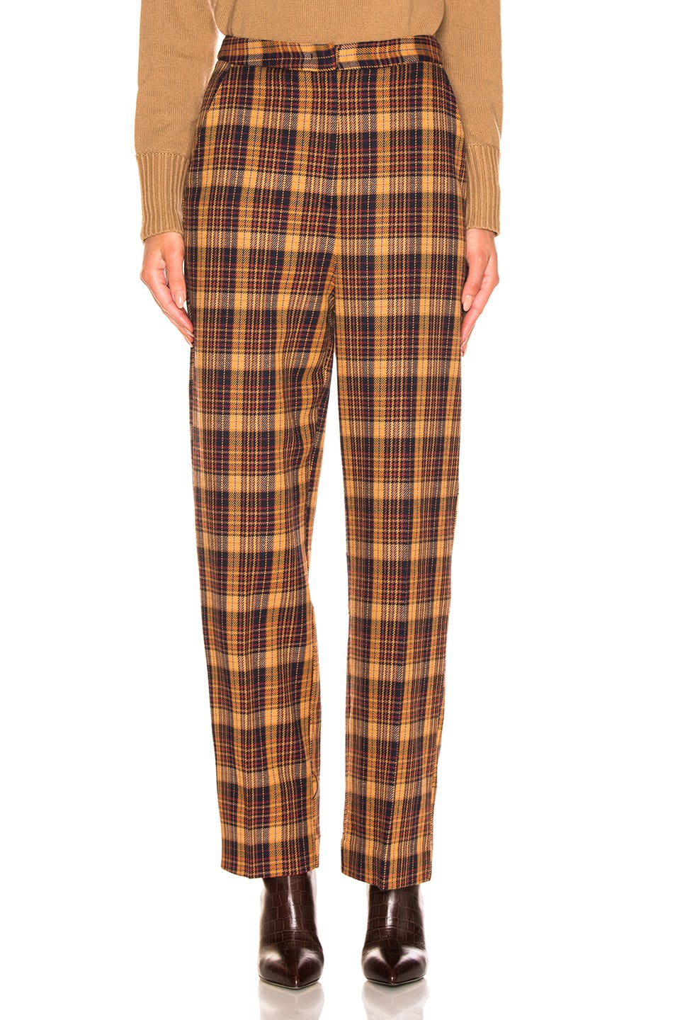 fall plaid pants