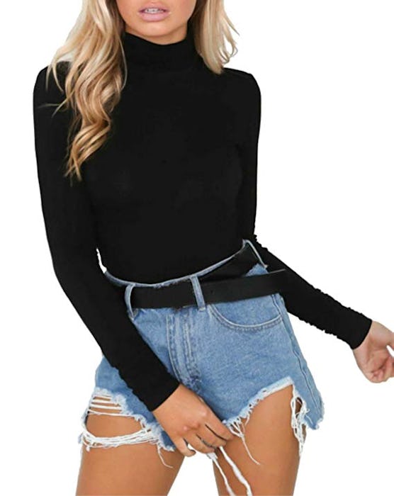 PALINDA Turtleneck Bodysuit 