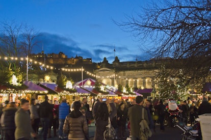 Edinburgh's Christmas light displays are spectacular