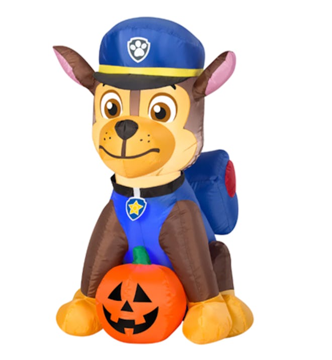 3ft. Airblown® Inflatable Halloween Paw Patrol™ Chase with Pumpkin