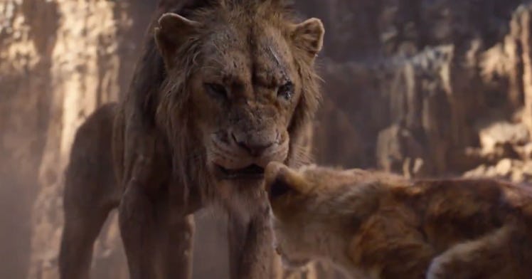 Scar in Disney's Live Action The Lion King