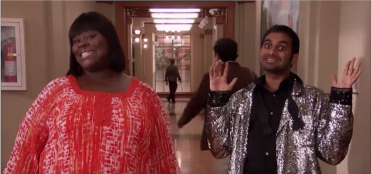 Donna Meagle and Tom Haverford "Treat Yo Self" Costumes