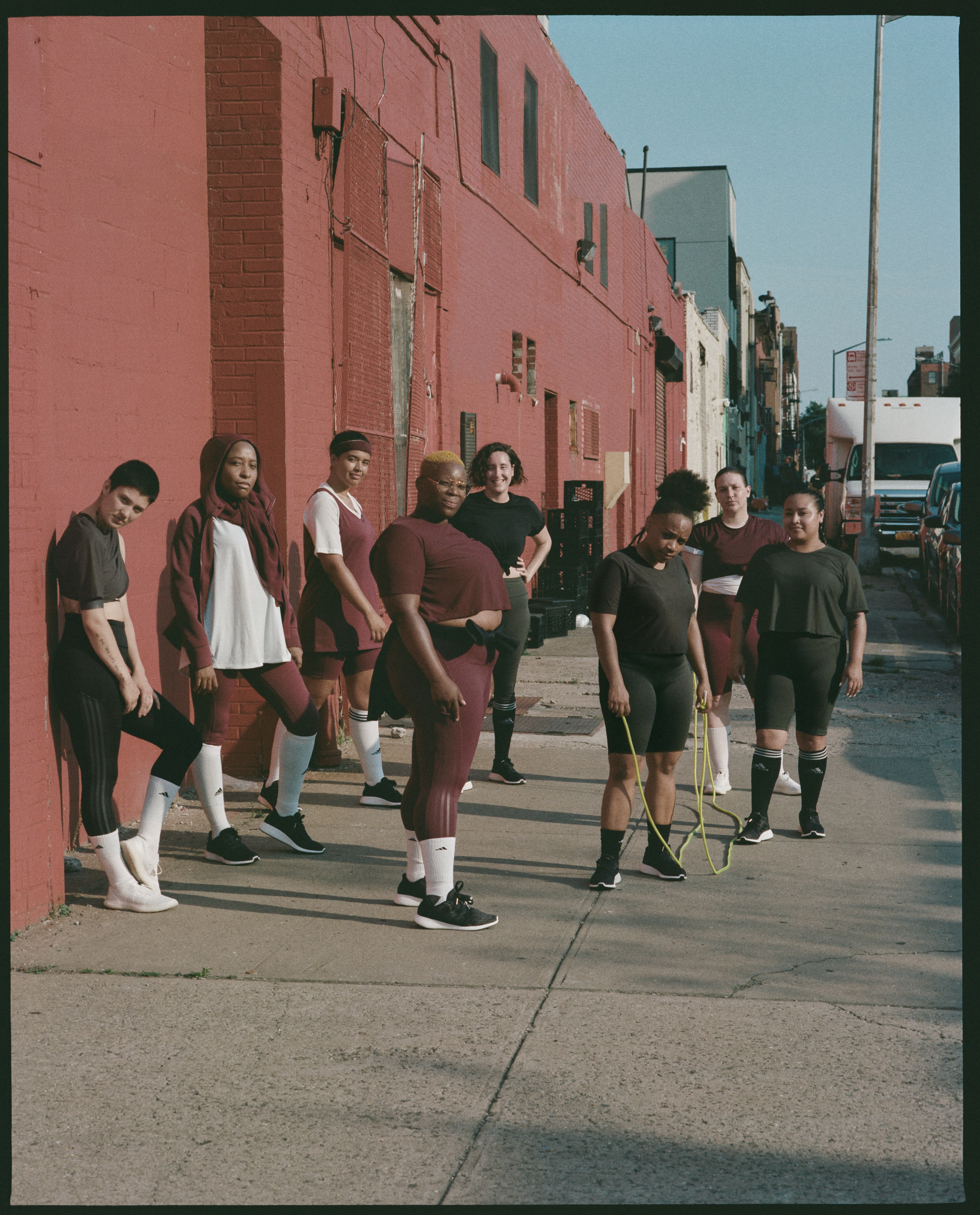 Universal Standard x Adidas Collection comes in sizes XS-4XL.