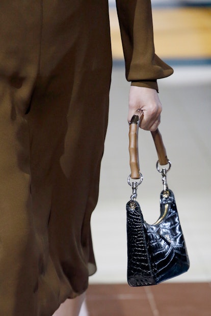 bamboo handle bag trend for spring 2020