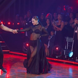 Hannah Brown and Alan Bersten on week 4 of Dancing with the Stars.