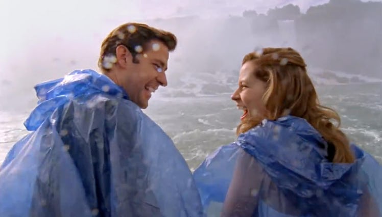 Jim and Pam's Niagara Falls wedding on the TV show The Office