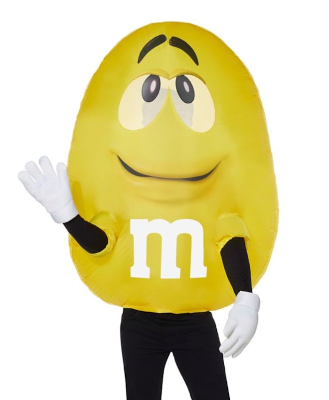 Adult Yellow M&M's Inflatable Costume