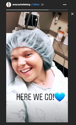 Amy Duggar is preparing to have a C-section.