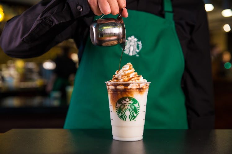 Starbucks' Oct. 10 Happy Hour is a BOGO deal.