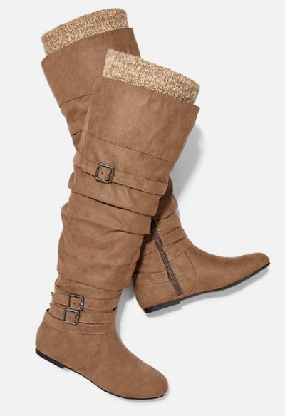 Clemm Sweater Cuff Over-the-knee Boot