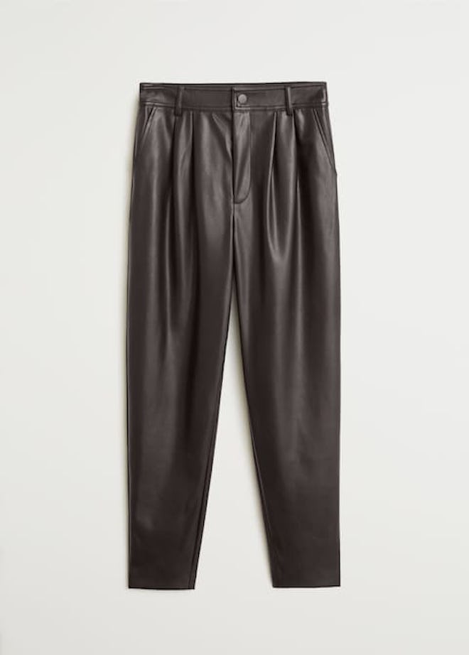 Seam-Detail Straight-Fit Trousers