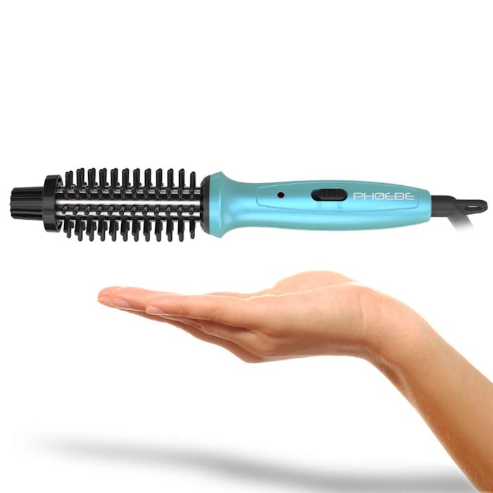 PHOEBE Mini Travel Curling Iron Hair Brush