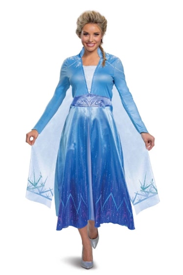 Women's Disney Frozen 2 Elsa Deluxe Halloween Costume