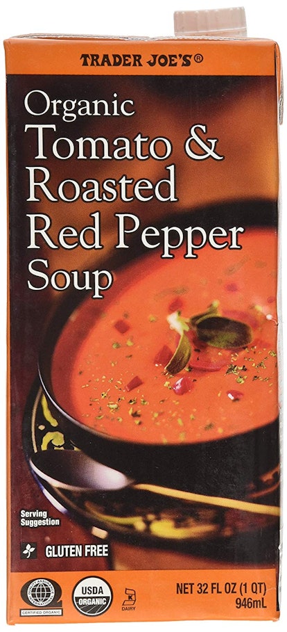 Trader Joe's Tomato & Roasted Red Pepper Soup