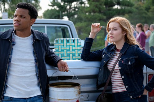 Nancy Drew and Ned Nickerson in the CW's adaptation of Nancy Drew.