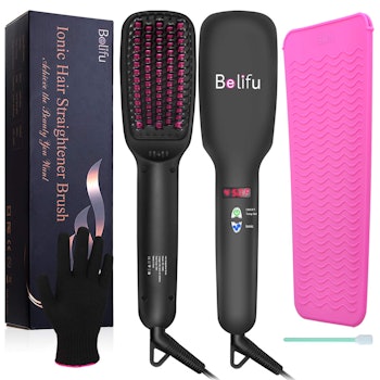 Belifu Ionic Hair Straightener Brush