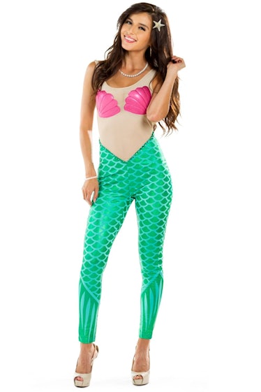 Women's Mermaid Bodysuit Costume