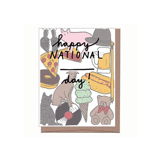 National Cat Day Card