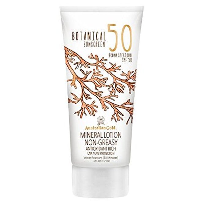 Australian Gold Botanical All Natural Max Strength SPF 50 Sunscreen Lotion