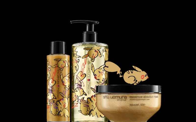 The Pokemon x Shu Uemura Art of Hair collection is here in all gold to get your hair glossy while yo...