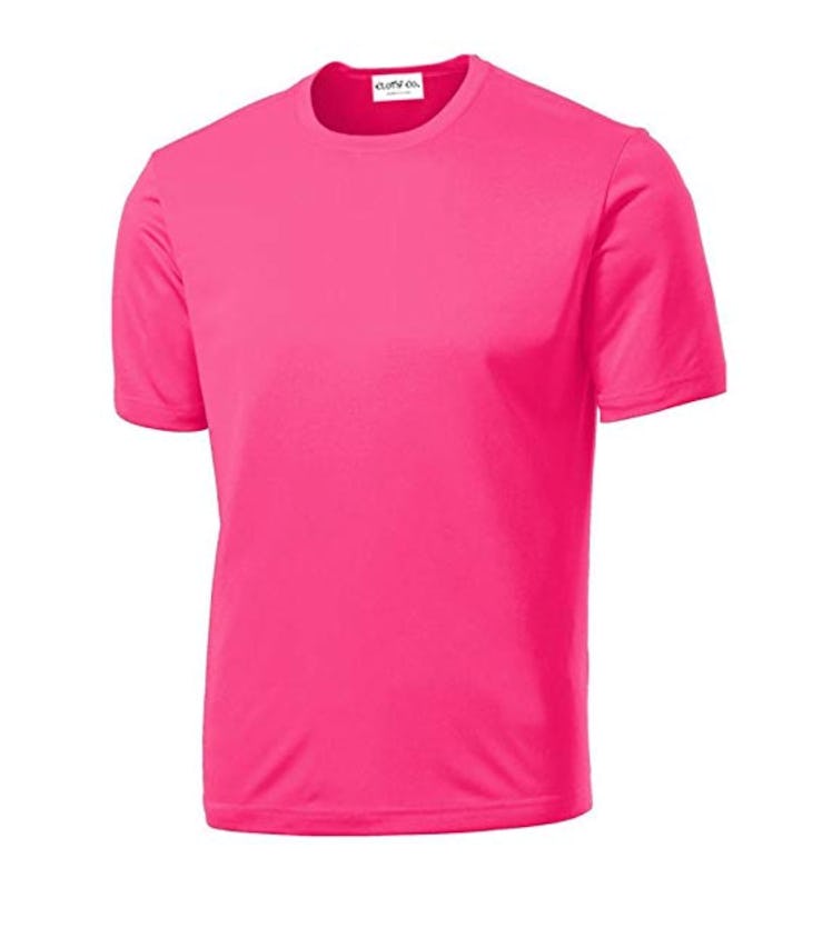Clothe Co. Men's Short Sleeve Moisture Wicking Athletic T-Shirt