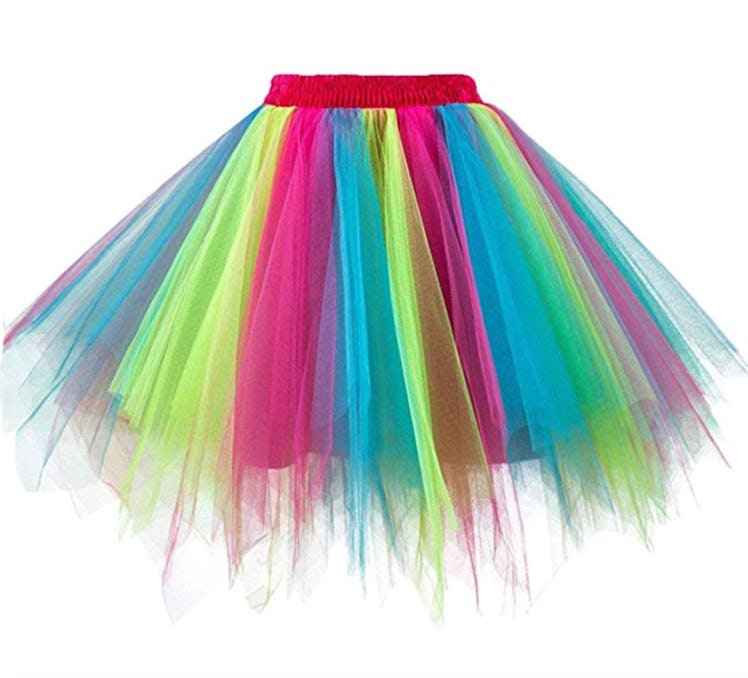  Girstunm Bubble Tutu Dance Half Slip Skirt 