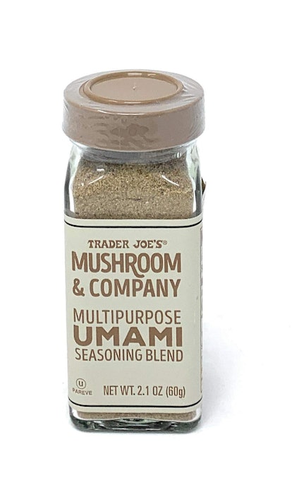 Trader Joe's Mushroom & Company Umami Seasoning Blend.