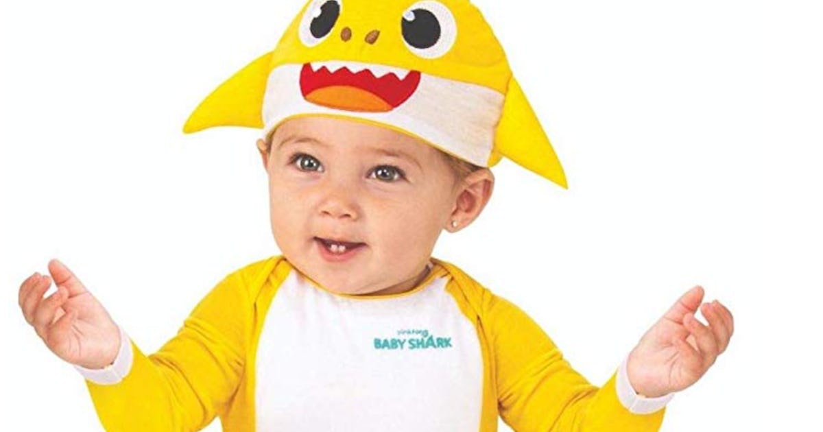 7 Baby Shark Halloween Costumes That Ll Have The Whole Family Singing Swimming 7 Baby Shark Halloween Costumes That Ll Have The Whole Family Singing Swimming