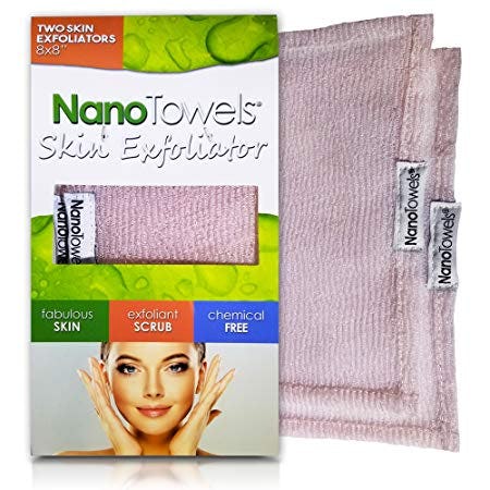 Nano Towels Skin Exfoliating Cloth (2-Pack)