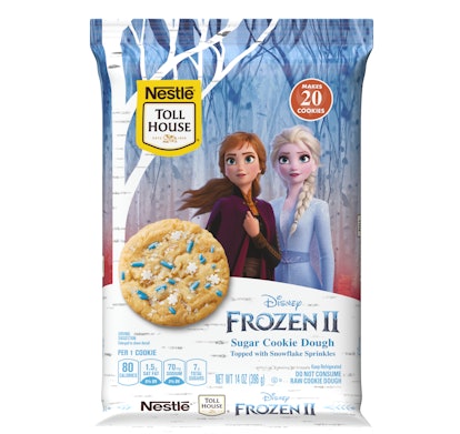 Nestlé Toll House's 'Frozen 2' Cookie Dough and Morsels have winter-themed toppings that look so cut...