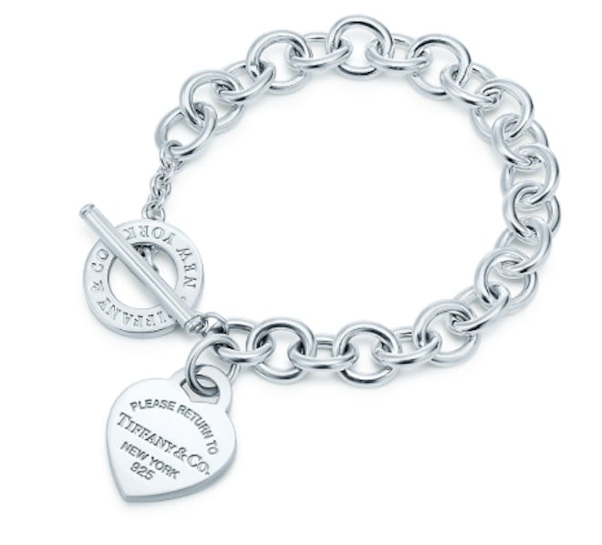 Heart Tag Toggle Bracelet