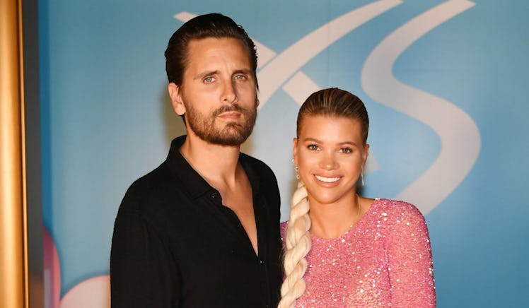Sofia Richie and Scott Disick