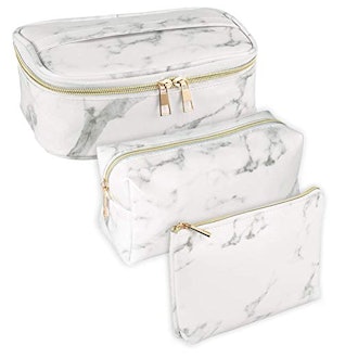 SUBANG Marble Makeup Bag Toiletry Bag (3-Pack)