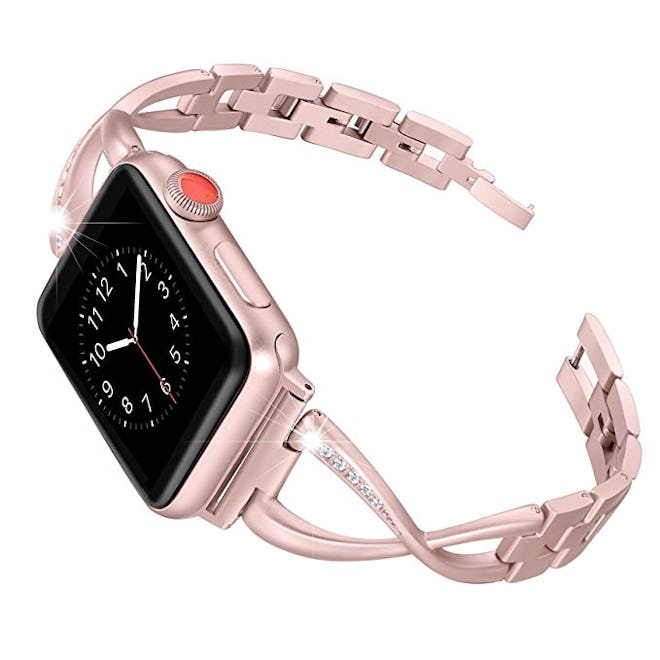 Secbolt Stainless Steel Band Compatible Apple Watch Band