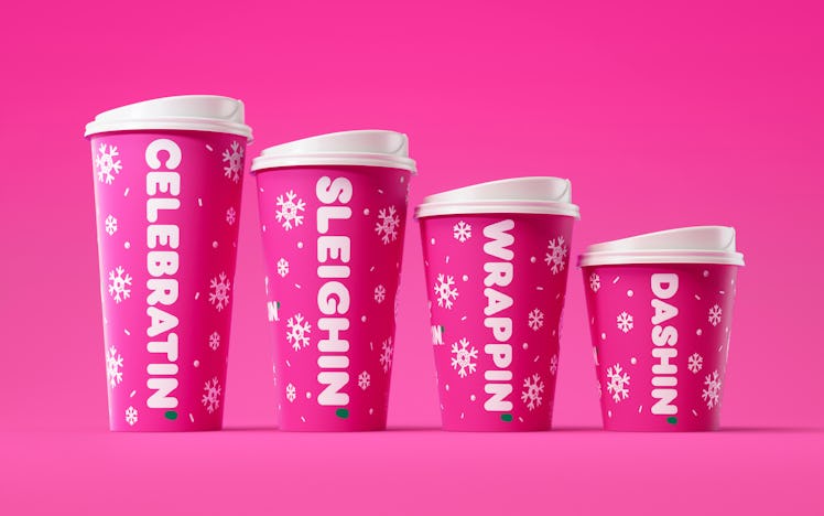 Dunkin's Holiday 2019 Drinks include the return of the fan-favorite Peppermint Mocha.