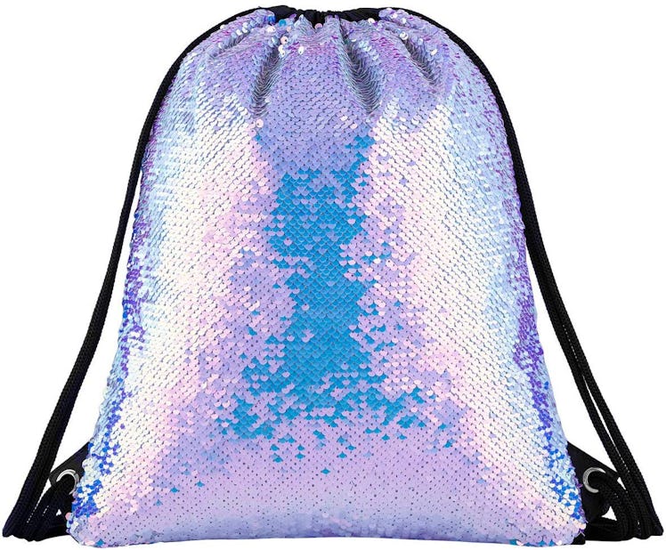 Segorts Mermaid Reversible Drawstring Bag