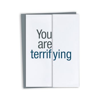 Funny Card for Boss / Terrifying / Funny Boss Card Funny Boss Gift / Funny Boss's Day Card / Funny B...