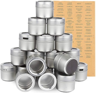Juvale Magnetic Spice Containers (Set of 20)