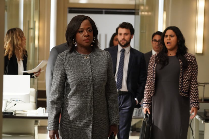 Annalise heads to the office on 'HTGAWM'.